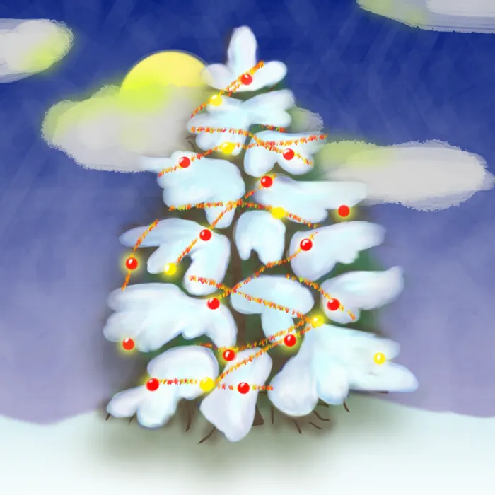 Елка ждет гостей