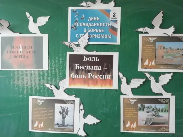 КЛАССНЫЙ ЧАС "ПОМНИМ БЕСЛАН!"