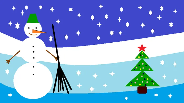 Кулак Вадим 10 лет Зимний двор - МБОУ Гимназия 2